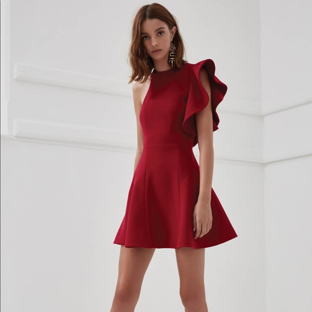 Red Mini Dress (C/MEO Collective Heart Commands Dress)